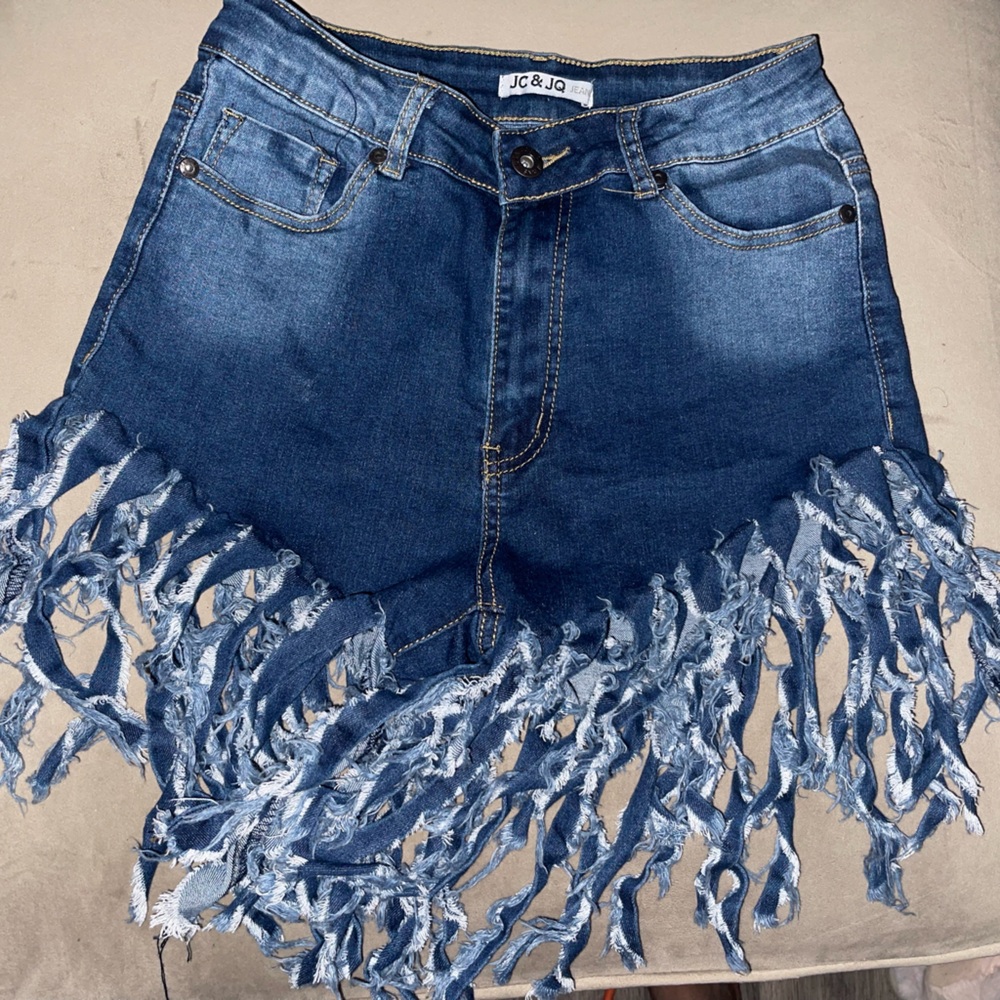 Blue Jean Shorts